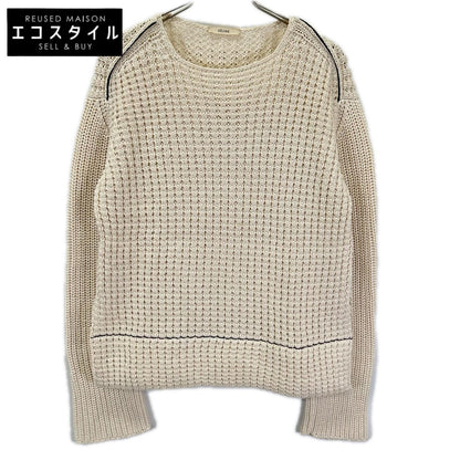 CELINE セリーヌ 2 3DS6/7718 フィービー期 コットン ロングスリーブ クロップドニット トップス