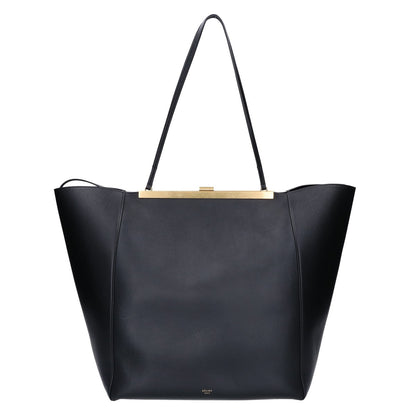 CELINE セリーヌ フィービー期 レザー カバクラスプ トートバッグ