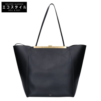 CELINE セリーヌ フィービー期 レザー カバクラスプ トートバッグ