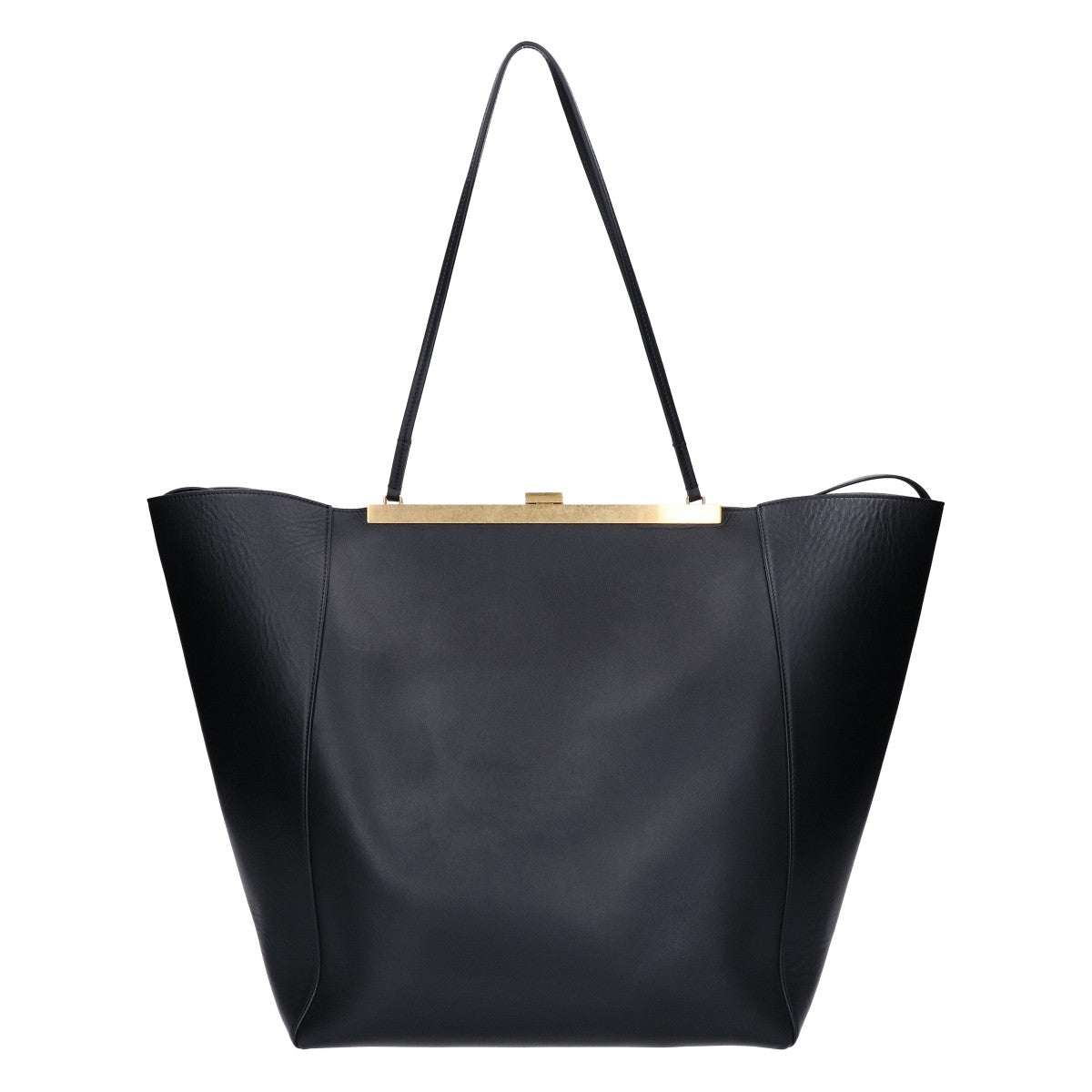 CELINE セリーヌ フィービー期 レザー カバクラスプ トートバッグ