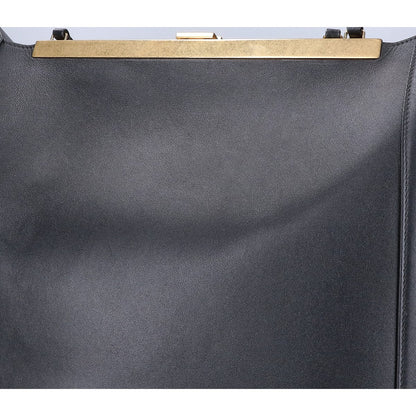 CELINE セリーヌ フィービー期 レザー カバクラスプ トートバッグ