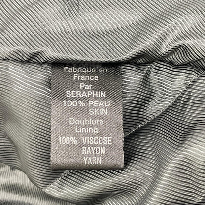 SERAPHIN セラファン ブラック ファーカラー カーコート コート