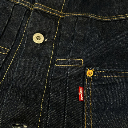 LEVI'S リーバイス A3174-0030 インディゴ コットン TYPE I トラッカージャケット セルビッジ ジャケット