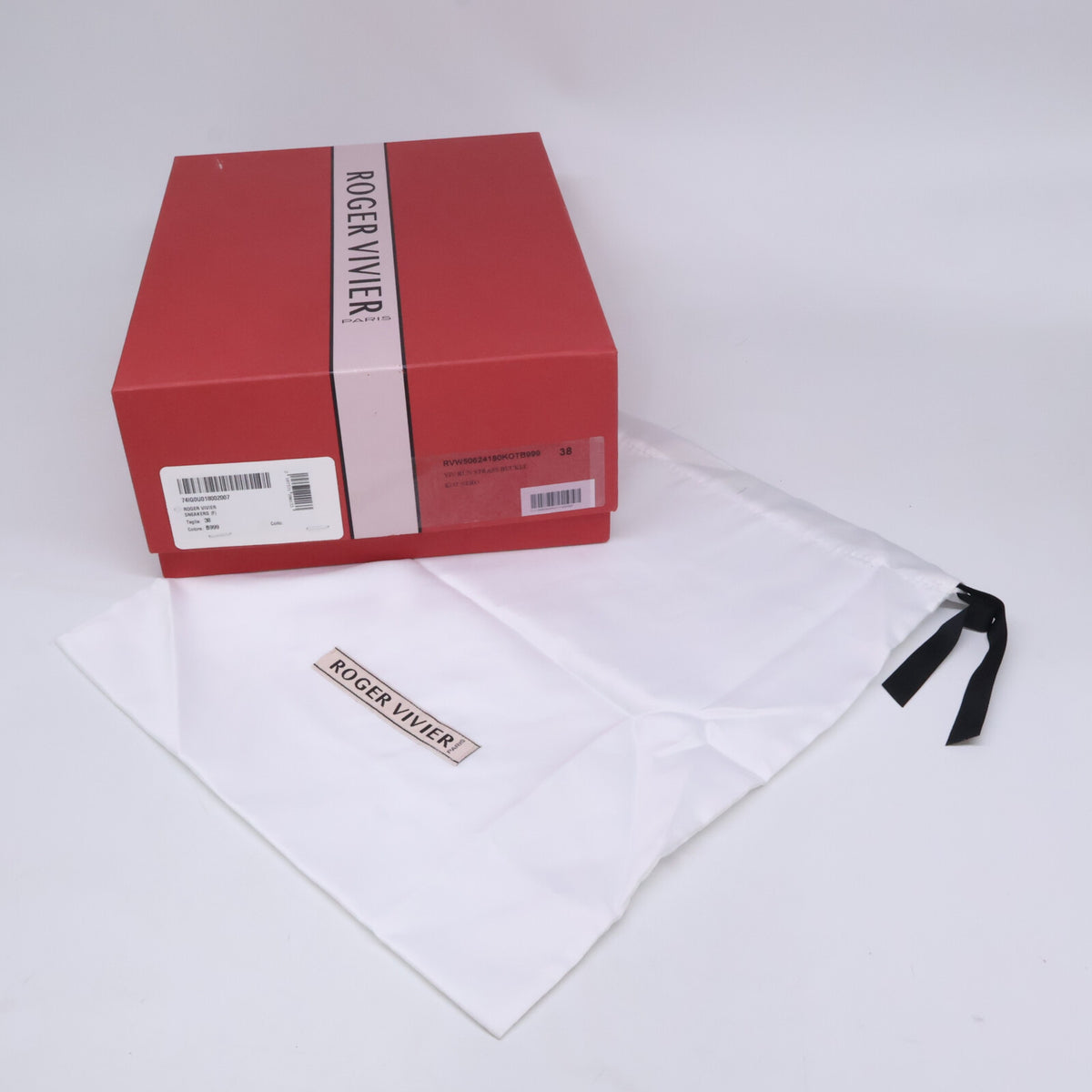 RogerVivier ロジェヴィヴィエ RVW50624180KOTB999 VIV' RUN ヴィヴ ラン ファブリック スニーカー シューズ