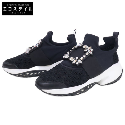 RogerVivier ロジェヴィヴィエ RVW50624180KOTB999 VIV' RUN ヴィヴ ラン ファブリック スニーカー シューズ