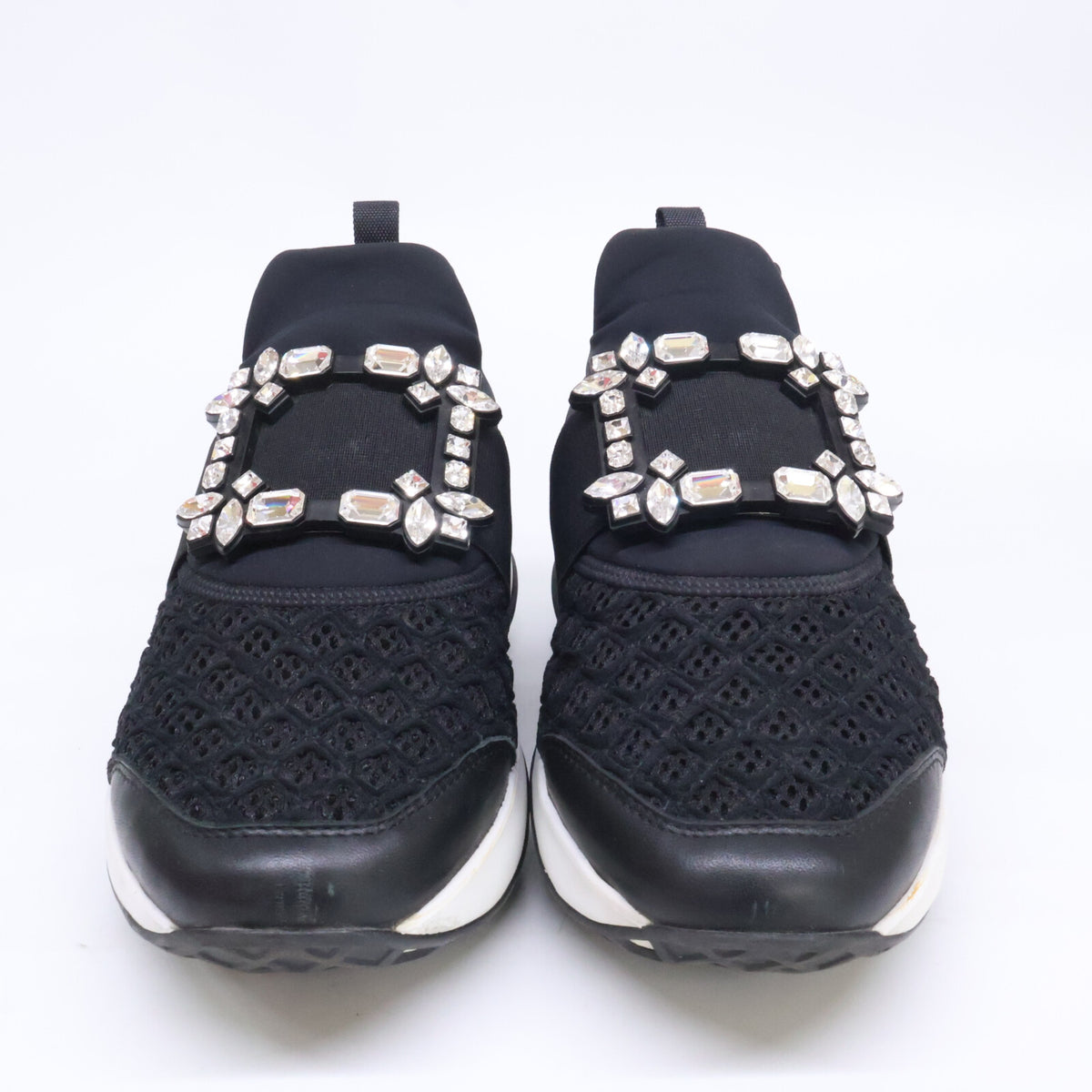 RogerVivier ロジェヴィヴィエ RVW50624180KOTB999 VIV' RUN ヴィヴ ラン ファブリック スニーカー シューズ