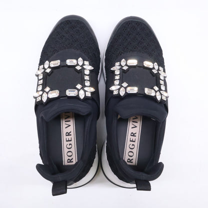 RogerVivier ロジェヴィヴィエ RVW50624180KOTB999 VIV' RUN ヴィヴ ラン ファブリック スニーカー シューズ