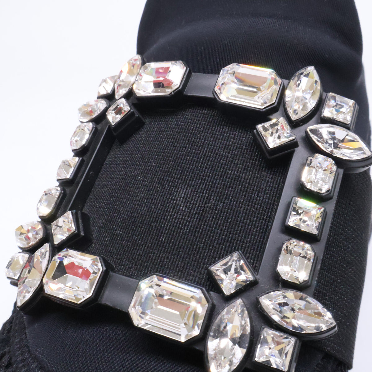 RogerVivier ロジェヴィヴィエ RVW50624180KOTB999 VIV' RUN ヴィヴ ラン ファブリック スニーカー シューズ