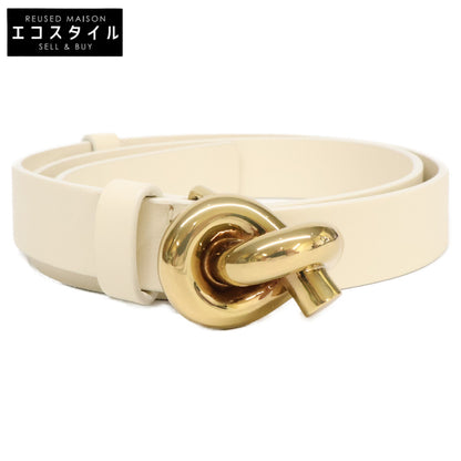 BOTTEGA VENETA ボッテガヴェネタ 【美品】ノットバックル ナロー ベルト