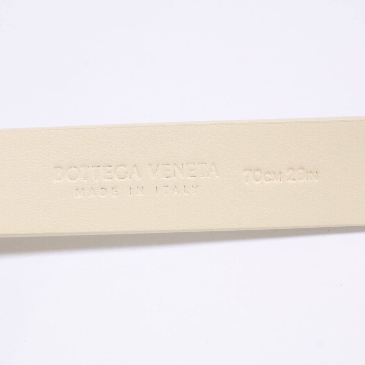 BOTTEGA VENETA ボッテガヴェネタ 【美品】ノットバックル ナロー ベルト