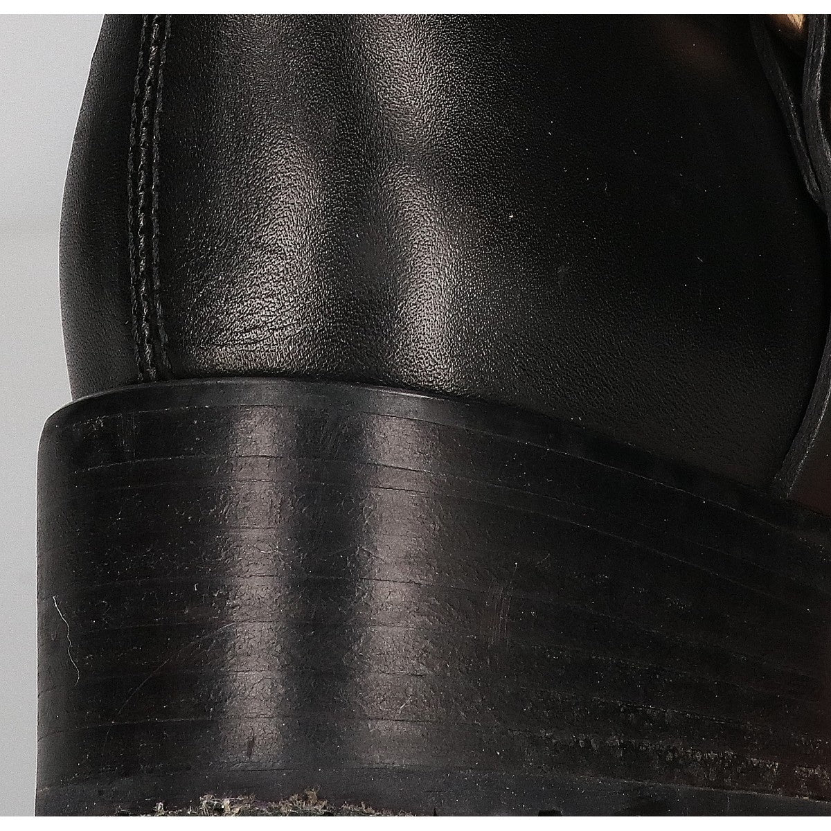 SalvatoreFerragamo サルバトーレフェラガモ 4191830 ガンチーニ金具 チャンキーヒール レザー ロングブーツ シューズ