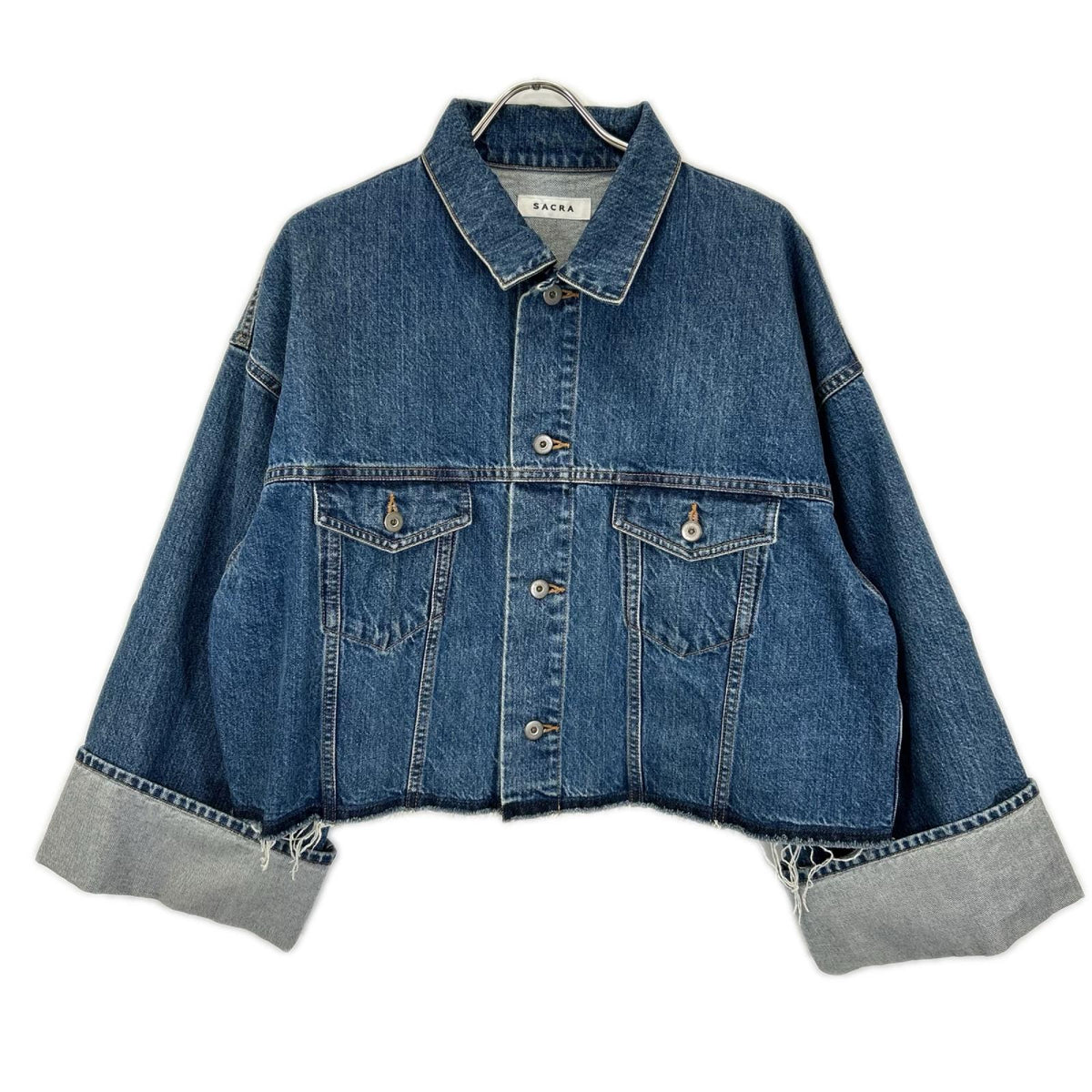 SACRA サクラ 125104031 インディゴ AUTHENTIC DENIM JACKET Gジャン デニムジャケット ジャケット