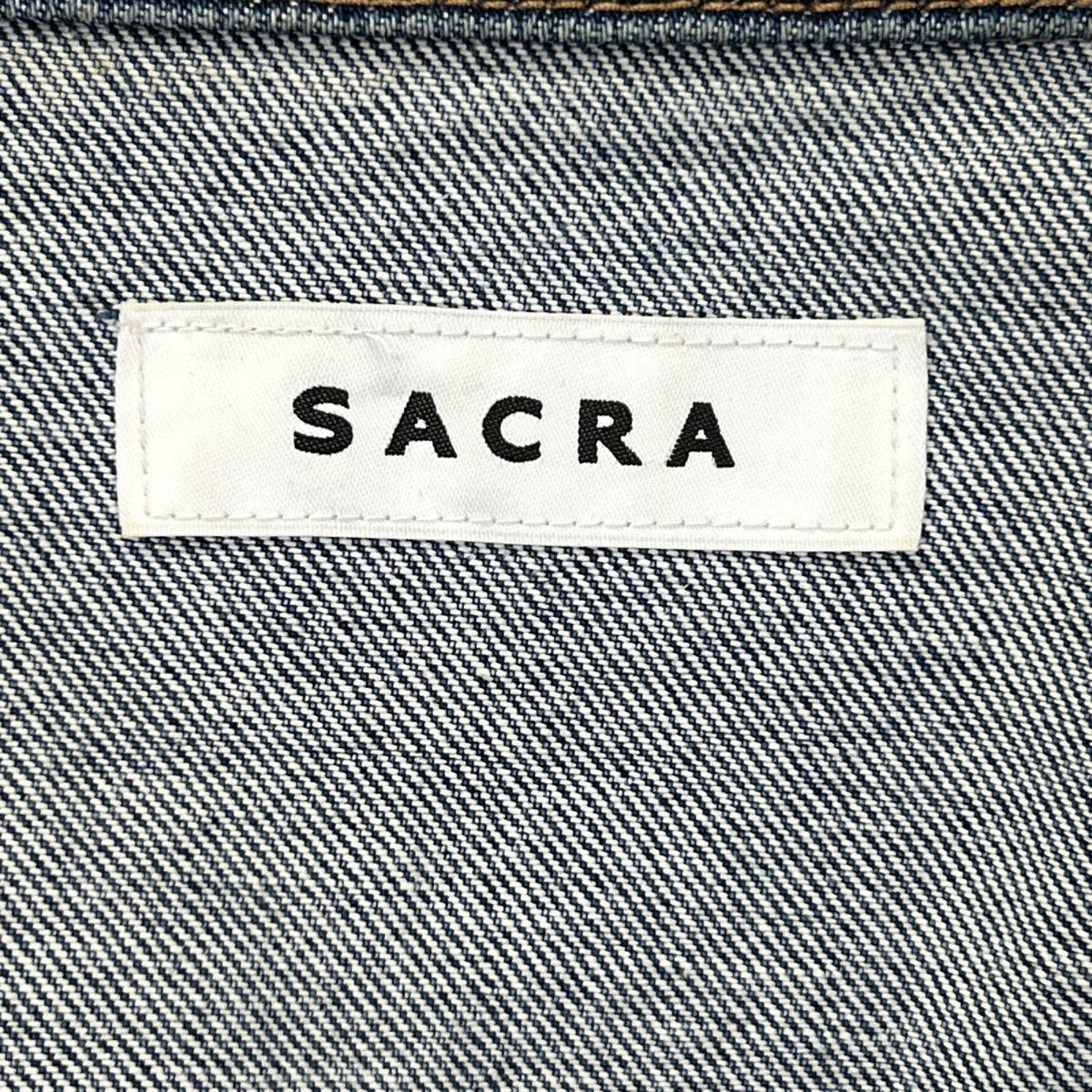 SACRA サクラ 125104031 インディゴ AUTHENTIC DENIM JACKET Gジャン デニムジャケット ジャケット
