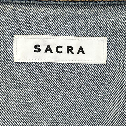 SACRA サクラ 125104031 インディゴ AUTHENTIC DENIM JACKET Gジャン デニムジャケット ジャケット