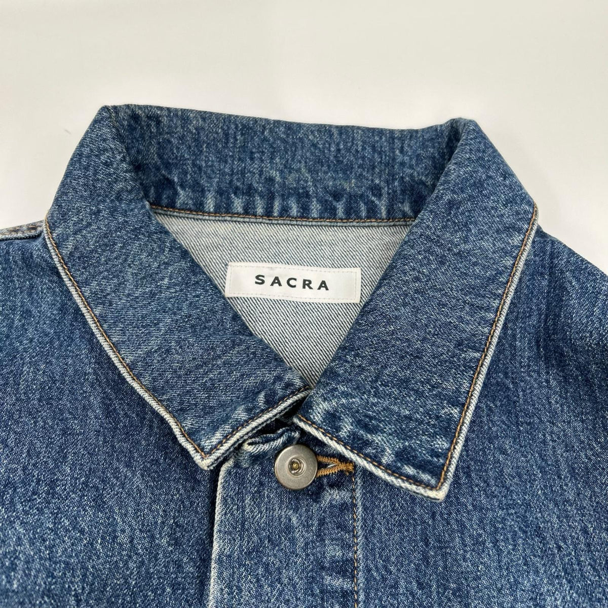 SACRA サクラ 125104031 インディゴ AUTHENTIC DENIM JACKET Gジャン デニムジャケット ジャケット