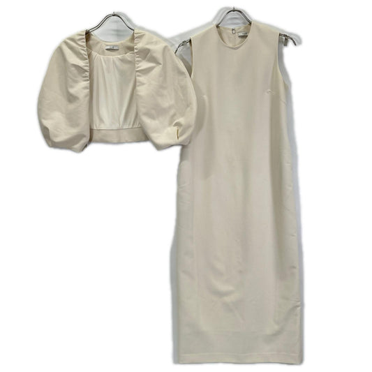 CLANE クラネ 14112-5062 23SS ホワイト 2WAY BOLERO ONE PIECE ボレロワンピース ワンピース