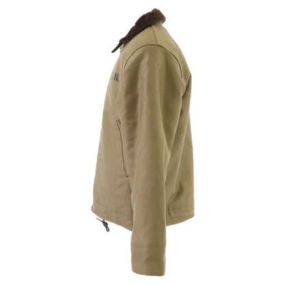 THE REAL MCCOY'S ザリアルマッコイズ 【美品】MJ25110 N-1 DECK JACKET (KHAKI) / 8TH BEACH BN. コットンコードクロス デッキジャケット ジャケット