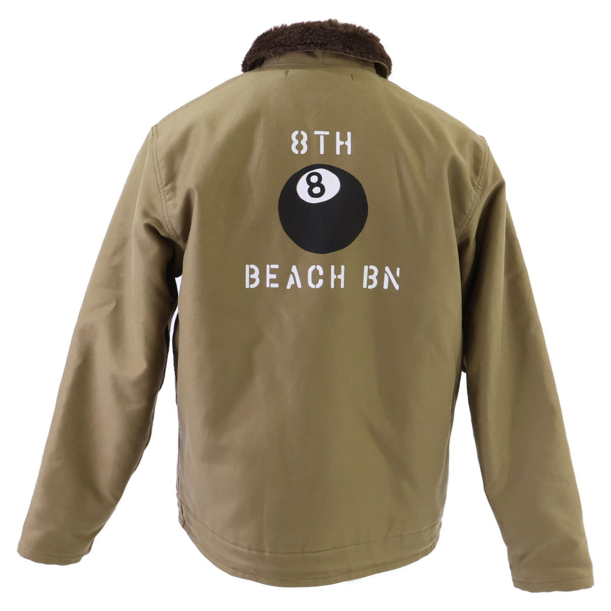THE REAL MCCOY'S ザリアルマッコイズ 【美品】MJ25110 N-1 DECK JACKET (KHAKI) / 8TH BEACH BN. コットンコードクロス デッキジャケット ジャケット