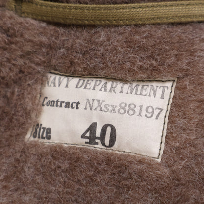 THE REAL MCCOY'S ザリアルマッコイズ 【美品】MJ25110 N-1 DECK JACKET (KHAKI) / 8TH BEACH BN. コットンコードクロス デッキジャケット ジャケット