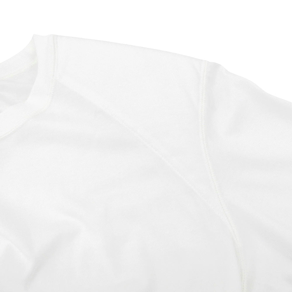 BOWTE バウト 美品 スーピマコットン PADDED SHOULDER T-SHIRT トップス レディース 白 ホワイト 252-02-0005 25AW トップス