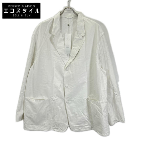 COMOLI コモリ 25SS B01-01020 ホワイト ホワイト ジャケット/テーラードジャケット ジャケット