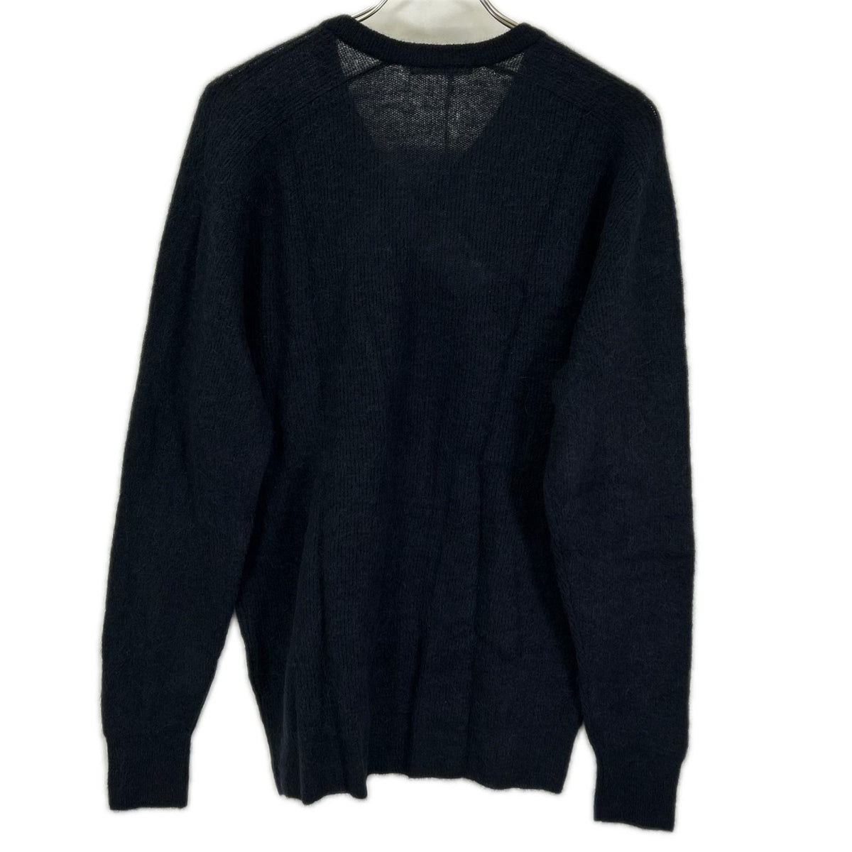 AURALEE オーラリー 26AW A26AV03AK ネイビー BABY SURI ALPACA SHEER KNIT V-NECK P/O トップス
