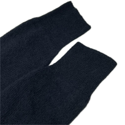 AURALEE オーラリー 26AW A26AV03AK ネイビー BABY SURI ALPACA SHEER KNIT V-NECK P/O トップス