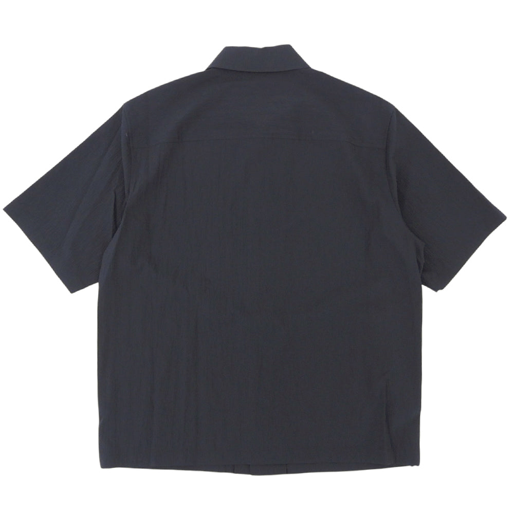 Theory セオリー 美品 半袖 ボタンシャツ トップス メンズ ネイビー M 02-5208000 25SS トップス