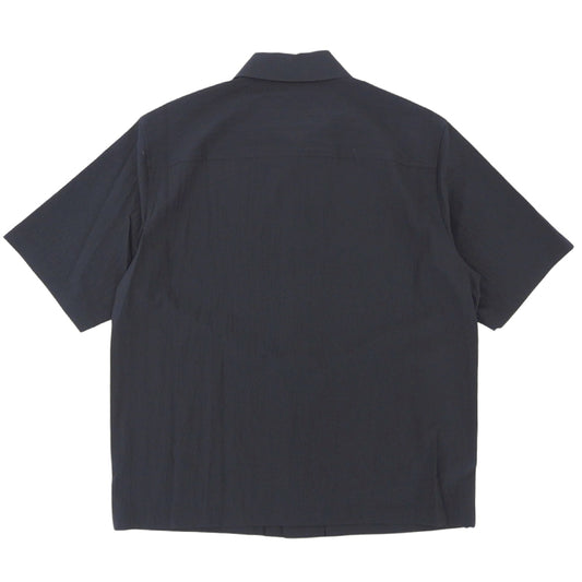 Theory セオリー 美品 半袖 ボタンシャツ トップス メンズ ネイビー M 02-5208000 25SS トップス