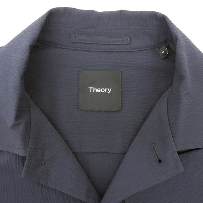 Theory セオリー 美品 半袖 ボタンシャツ トップス メンズ ネイビー M 02-5208000 25SS トップス