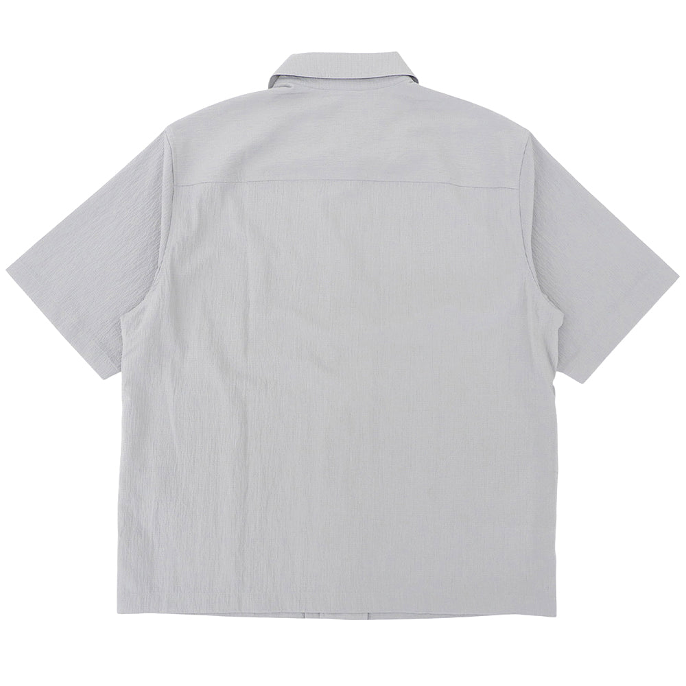 Theory セオリー 美品 半袖 ボタンシャツ トップス メンズ グレー M 02-5208000 25SS トップス