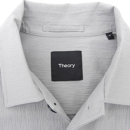 Theory セオリー 美品 半袖 ボタンシャツ トップス メンズ グレー M 02-5208000 25SS トップス