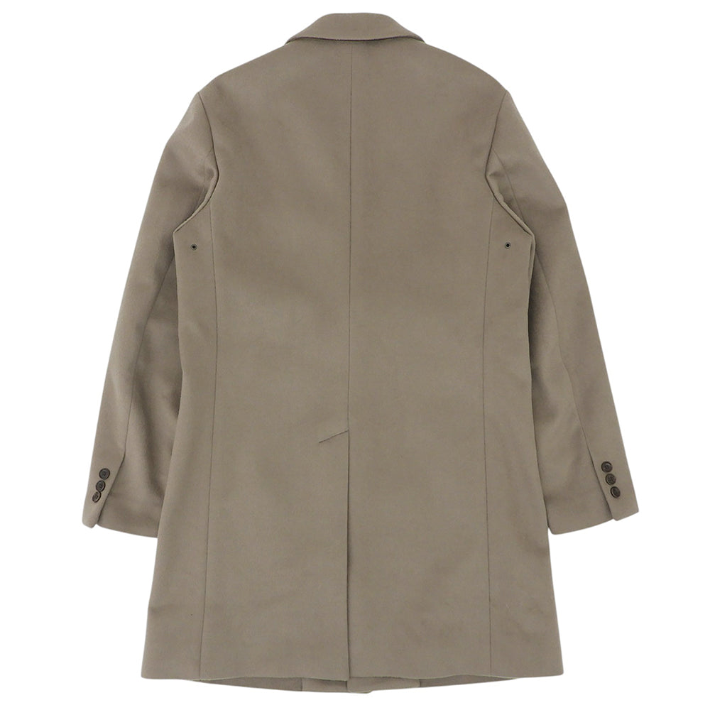 SHIPS シップス ULTRA FINE MERINO WOOL チェスターコート メンズ グレージュ M コート
