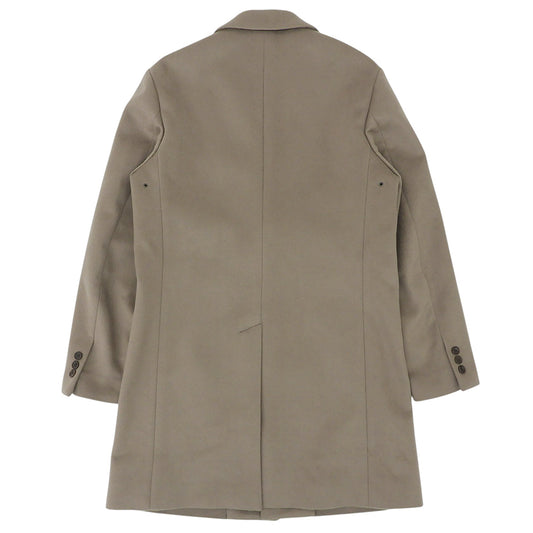 SHIPS シップス ULTRA FINE MERINO WOOL チェスターコート メンズ グレージュ M コート