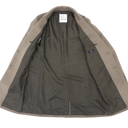 SHIPS シップス ULTRA FINE MERINO WOOL チェスターコート メンズ グレージュ M コート