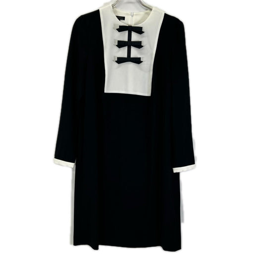 ESCADA エスカーダ 5027649 ブラック 長袖リボンワンピース ワンピース