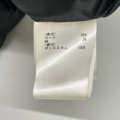 Diagram ダイアグラム 23年製 0323461040 ブラック 金ボタン ダブルブレストウールチェスターコート コート
