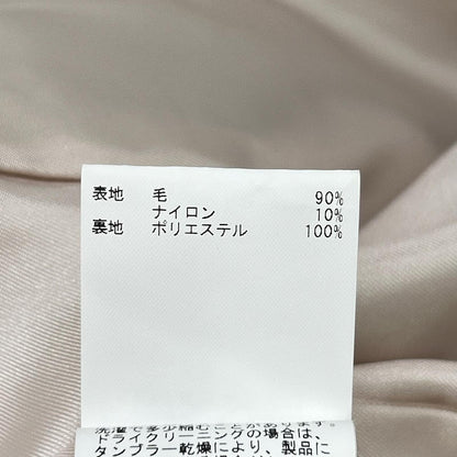 ANAYI アナイ 23年製 10232717110 ピンクベージュ ウールビーバーショート コート コート