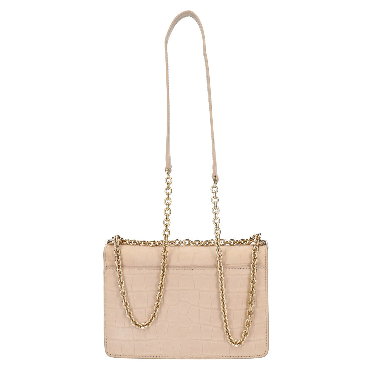 FURLA フルラ 1927 型押しレザー ミニ クロスボディ ショルダーバッグ