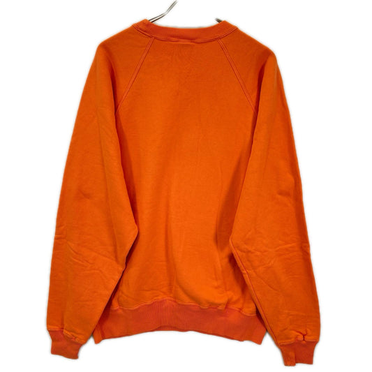 SAINT MICHAEL セントマイケル 【×ベルベルジン】23AW SM-A23-0000-C14 オレンジ CREW SWEAT_NOISE ラグランスリーブスウェット トップス
