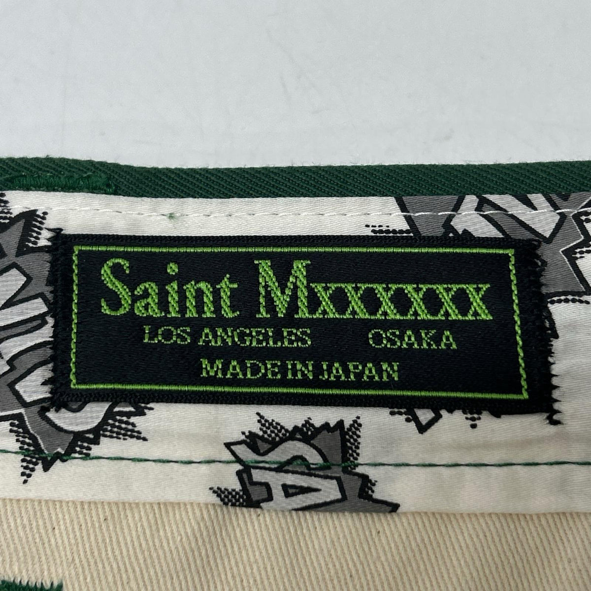 SAINT MICHAEL セントマイケル 25SS SM-YS1-0000-071 グリーン CHINO WIDE PANTS GREEN/チノワイドパンツ ボトムス