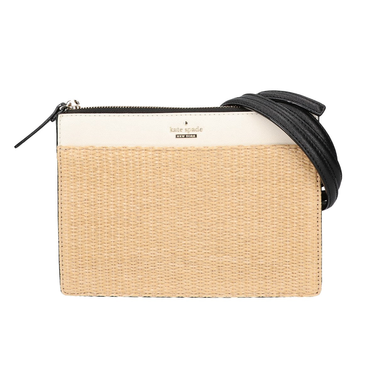 Kate spade ケイトスペード 【美品】PXRU7529 Cameron Street Straw Clarise キャメロンストリート ストロー クラリス ショルダーバッグ