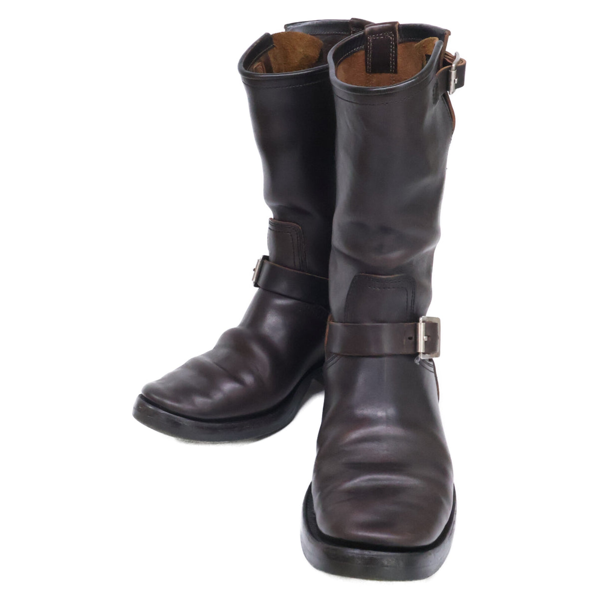 CLINCH クリンチ Engineer boots Horsebutt overdye BLACK CN Soft-toeラスト エンジニアブーツ シューズ