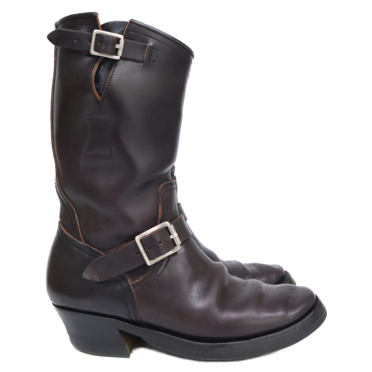 CLINCH クリンチ Engineer boots Horsebutt overdye BLACK CN Soft-toeラスト エンジニアブーツ シューズ