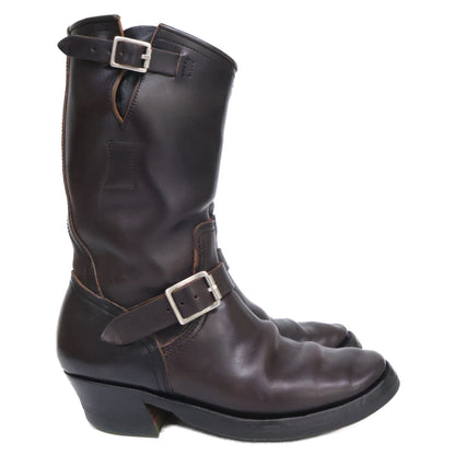 CLINCH クリンチ Engineer boots Horsebutt overdye BLACK CN Soft-toeラスト エンジニアブーツ シューズ