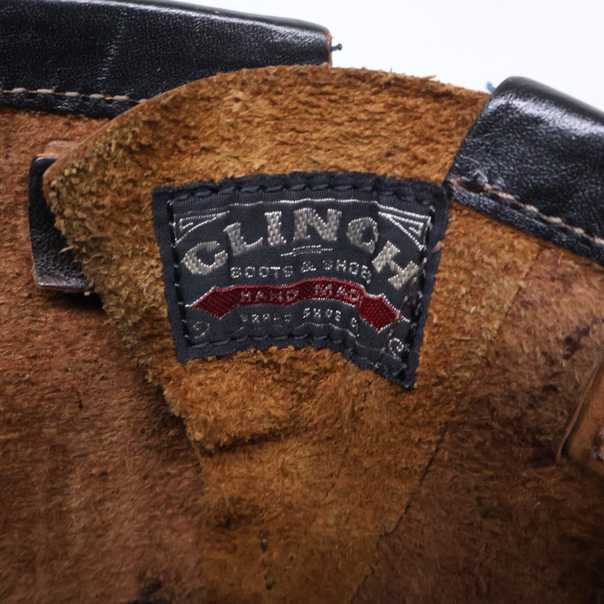 CLINCH クリンチ Engineer boots Horsebutt overdye BLACK CN Soft-toeラスト エンジニアブーツ シューズ