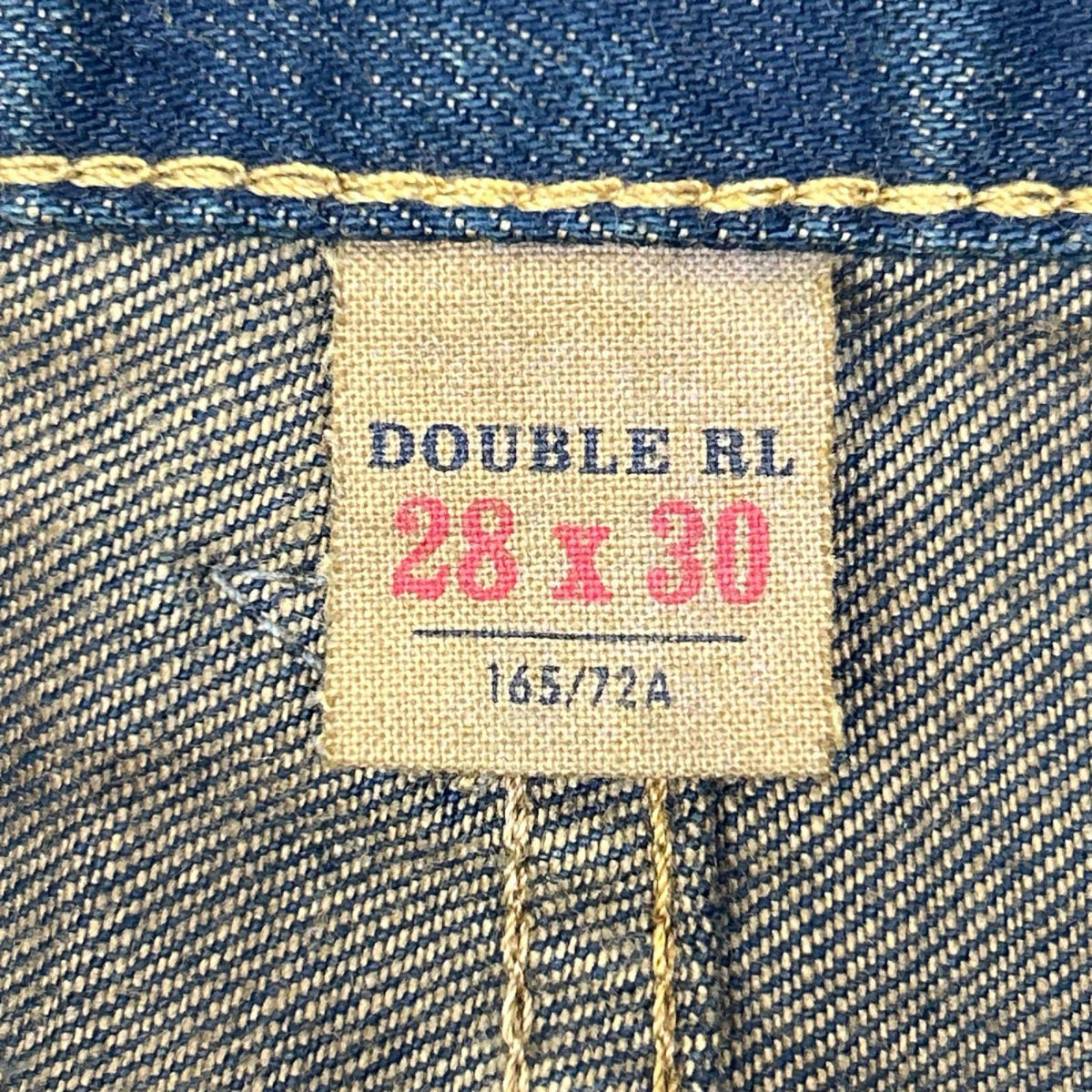 RRL ダブルアールエル 782P05119001 インディゴ ストレート フィット Bexhill ウエスタン ジーンズ ボトムス