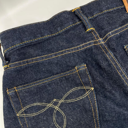 RRL ダブルアールエル インディゴ スリム ブーツ イーストウエスト セルビッジ ジーンズ ボトムス