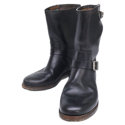 JELADO ジェラード BOOTED ENGINEER BOOT BLACK(茶芯）エンジニアブーツ シューズ