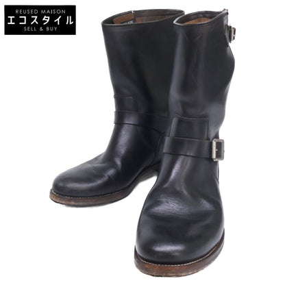 JELADO ジェラード BOOTED ENGINEER BOOT BLACK(茶芯）エンジニアブーツ シューズ